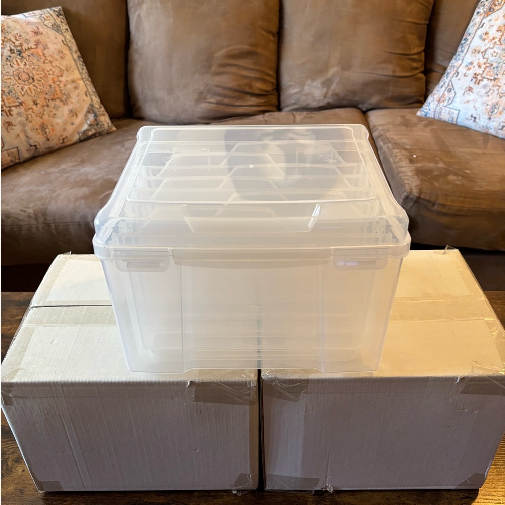 Clear Plastic Storage Box